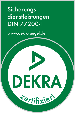 DEKRA Zertifizierungssiegel DIN 77200-1 